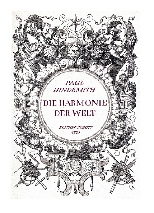 Die Harmonie der Welt, Oper in fünf Aufzügen, vocal/piano score