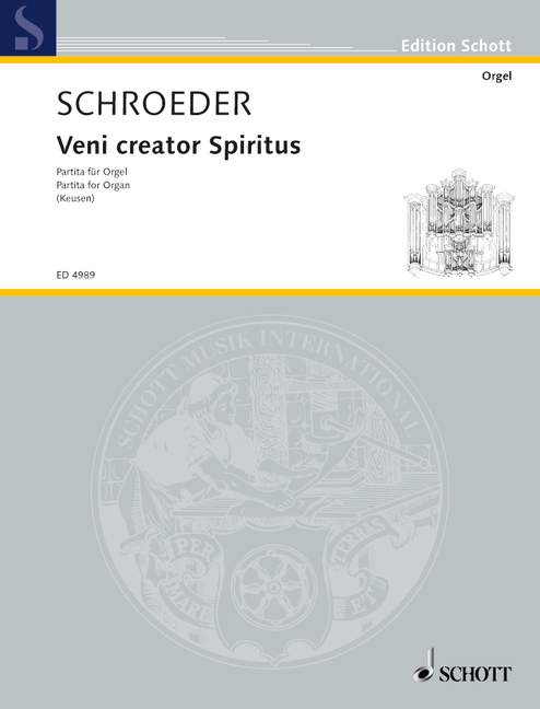 Veni creator Spiritus, Partita for Organ