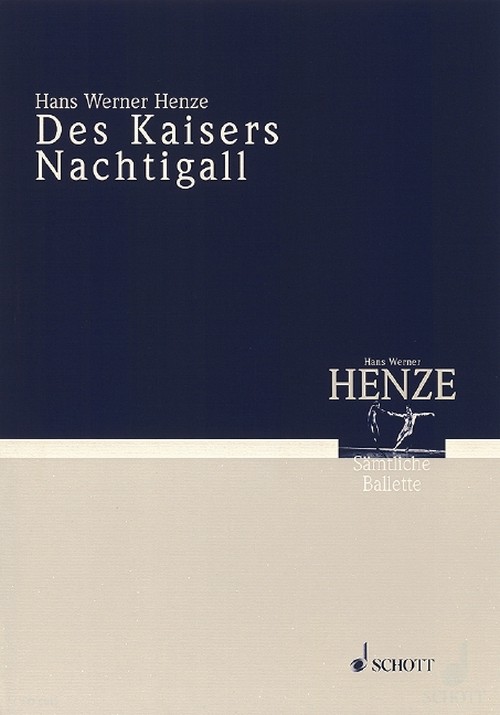 L'usignolo dell'imperatore - Des Kaisers Nachtigall, Ballett-Pantomime frei nach dem gleichnamigen Märchen von Hans Christian Andersen, orchestra, study score. 9790001057516