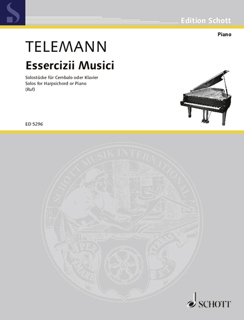 Essercizii Musici, daraus Solostücke, harpsichord or other Tasten-instruments