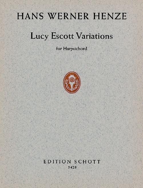 Lucy Escott Variations, for harpsichord