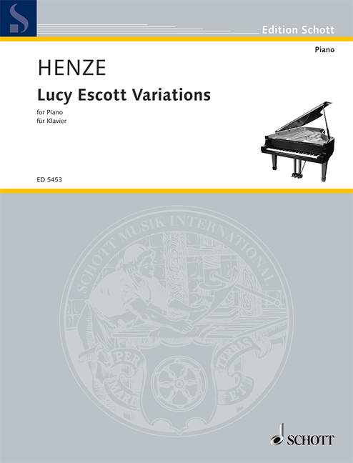 Lucy Escott Variations, transcribed for piano by Klaus Billing