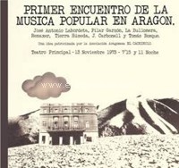 Primer encuentro de la música popular en Aragón (1973)