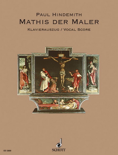 Mathis der Maler, Oper in 7 Bildern, vocal/piano score. 9790001063319