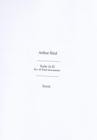 Suite In D For Ten Winds, Score. 77480