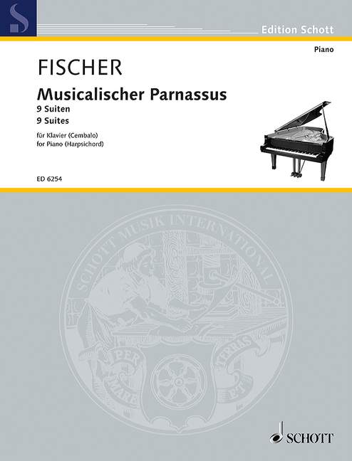 Musicalischer Parnassus, 9 suites, harpsichord. 9790001066747