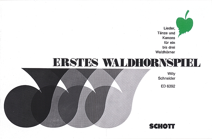 Erstes Waldhornspiel, Songs, Dance and Canons, 1-3 natural horns, performance score. 9790001067980