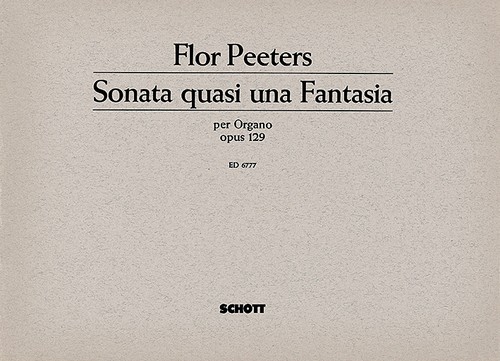 Sonata quasi una Fantasia op. 129, organ