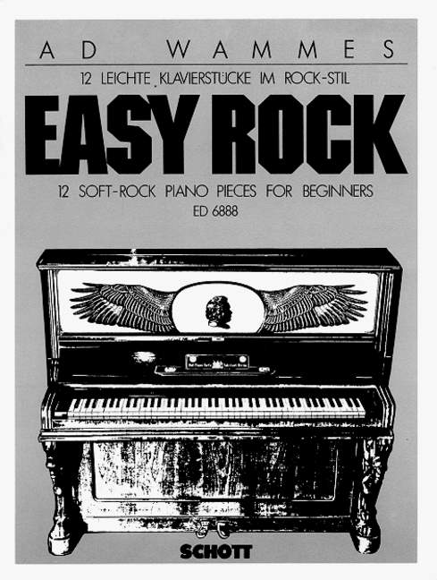 Easy Rock, 12 Soft-Rock Piano Pieces for Beginners