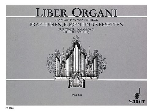 Praeludien, Fugen und Versetten op. 2/3, Der auf dem Clavier lehrenden Caecilia Dritter Theil in Exempeln derer Versen und Tonen bestehe(n)t Augsburg 1738, organ