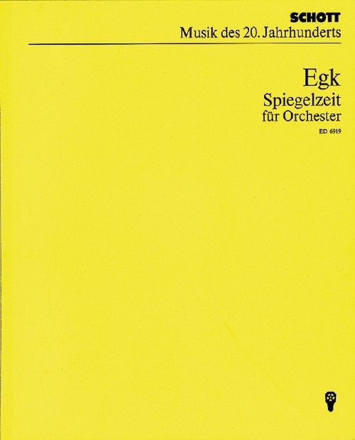 Spiegelzeit, orchestra, conductor's and study score