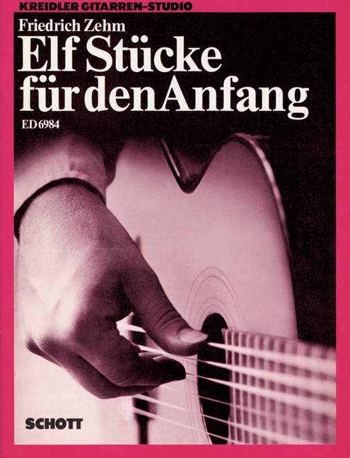 Elf Stücke für den Anfang, 2 or 3 guitars, performance score