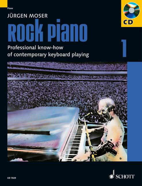 Rock Piano Band 1, Professional know-how of contemporary keyboard-playing, edition with CD