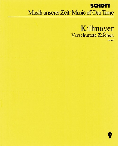 Verschüttete Zeichen, Essay symphonique, study score. 9790001074308