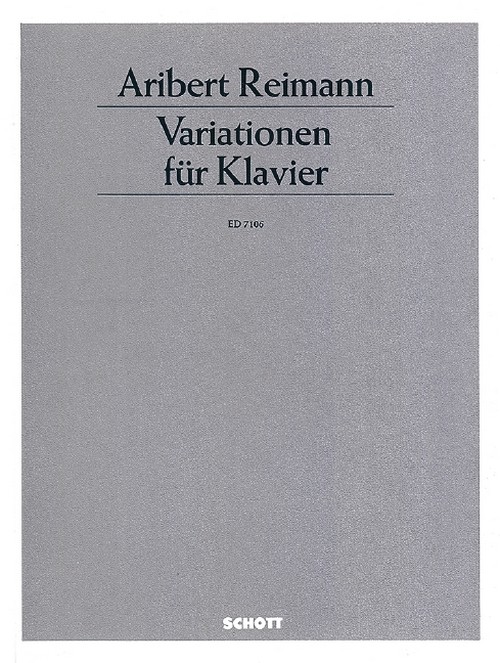 Variations, piano. 9790001074599