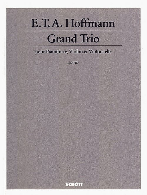 Grand Trio, piano trio, score and parts. 9790001074698
