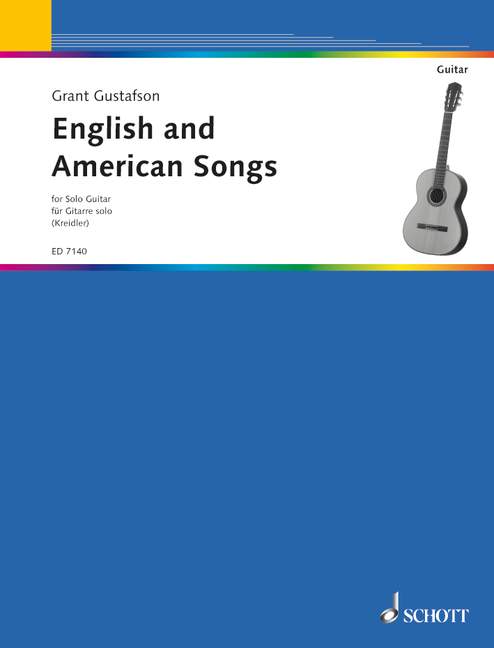 English and American Songs, guitar