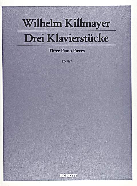 Three Piano pieces, (I-III). 9790001075121