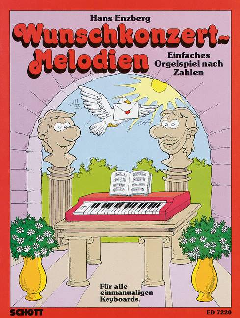 Wunschkonzert-Melodien, Einfaches Orgelspiel nach Zahlen, E-organ