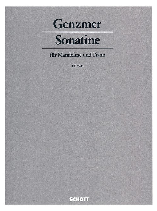 Sonatine GeWV 225a, after the Sonatine for Violin and Piano. Mandoline and piano