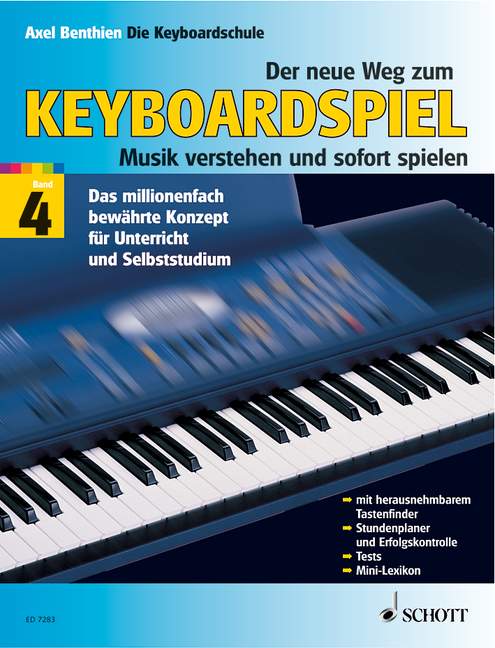 Der neue Weg zum Keyboardspiel Band 4, Die Keyboardschule für alle einmanualigen Modelle mit Begleitautomatik und Rhythmusgerät, für den Einstieg ins Tastenspiel, für Unterricht und Selbststudium - Mu