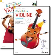 Die fröhliche Violine Band 1, Geigenschule für den Anfang, violin, package. 9783795759087