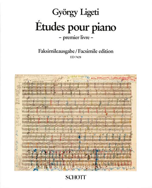 Études pour piano, premier livre, Facsimile Edition