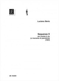 Sequenza X, per tromba in do (e risonanze di pianoforte) (1984). 9783702407223