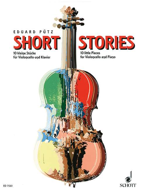 Short Stories, Ten little Pieces, cello and piano. 9790001111782