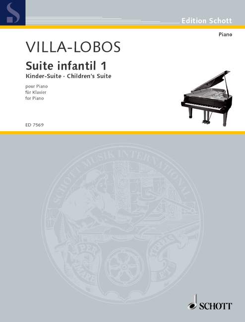 Suite infantil I, Children's Suite, piano