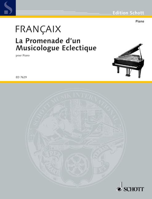 La Promenade d'un Musicologue Eclectique, for piano. 9790230100083