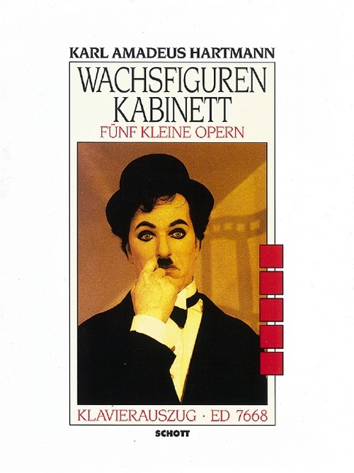 Wachsfigurenkabinett, 5 kleine Opern, vocal/piano score. 9790001079921