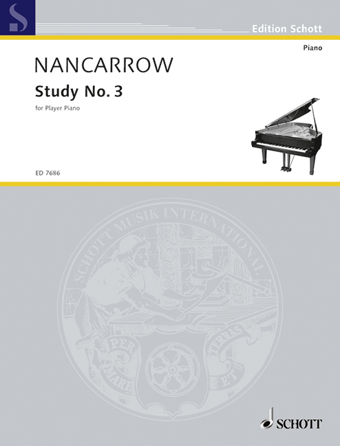 Collected Studies for Player Piano Vol. 4, Study No. 3, mechanical piano