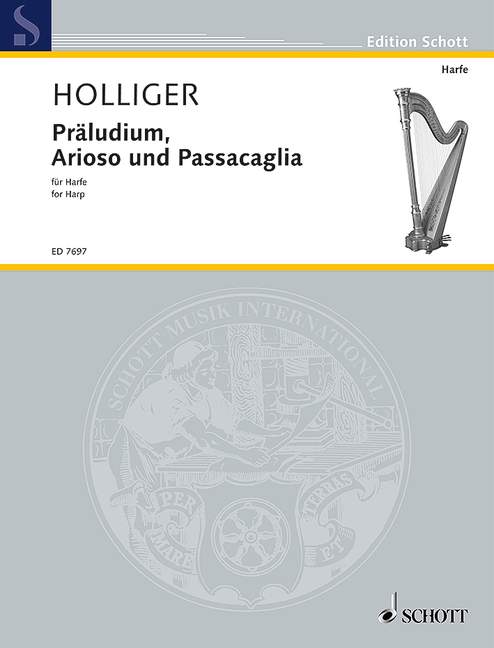 Preludes, Arias and Passacaglia, harp