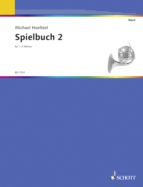 Horn-School Band 2, 30 Play pieces, 1-3 horns, performance book