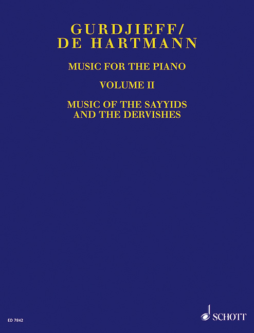 Music for the Piano Vol. 2, Music of the Sayyids and the Dervishes, piano