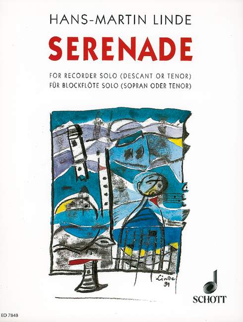 Serenade, soprano- or tenor recorder. 9790001081375