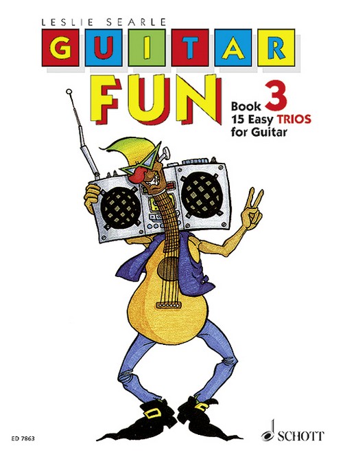 Guitar Fun Vol. 3, 15 Easy Trios, 3 guitars, performance score. 9790001081511