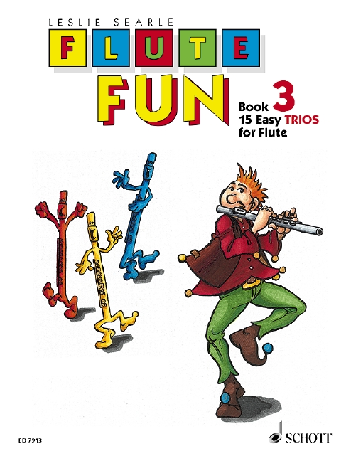 Flute Fun Vol. 3, 15 Easy Trios, performance score. 9790001081887