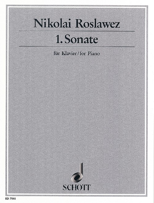 1. Sonata, Erstausgabe, piano