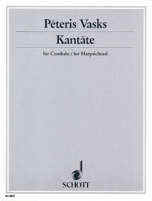 Kantate, (Cantata), harpsichord