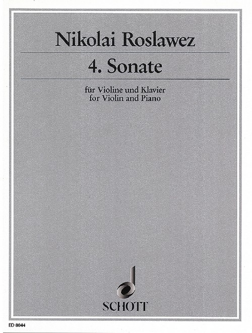 4. Sonata, violin and piano