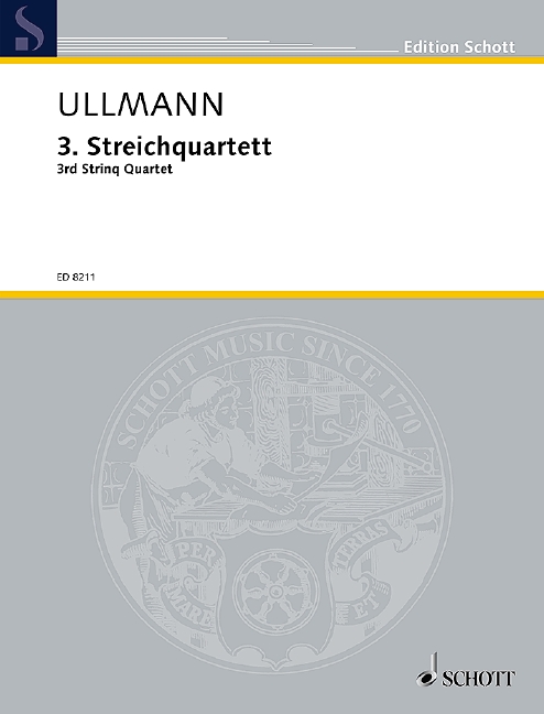 String quartet No. 3 op. 46, score and parts. 9790001120364