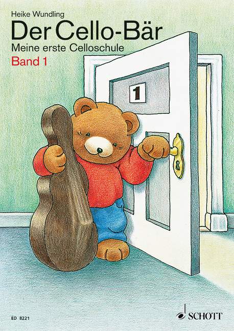 Der Cello-Bär Band 1, My first cello school, student's book. 9783795754556