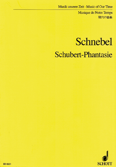 Schubert-Fantasy, (Re-Visionen I5), orchestra, study score