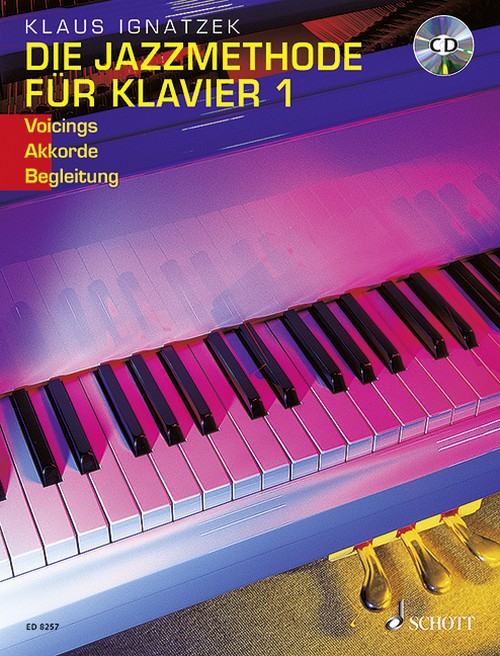 Die Jazzmethode für Klavier Band 1, Voicings - Akkorde - Begleitung, edition with CD