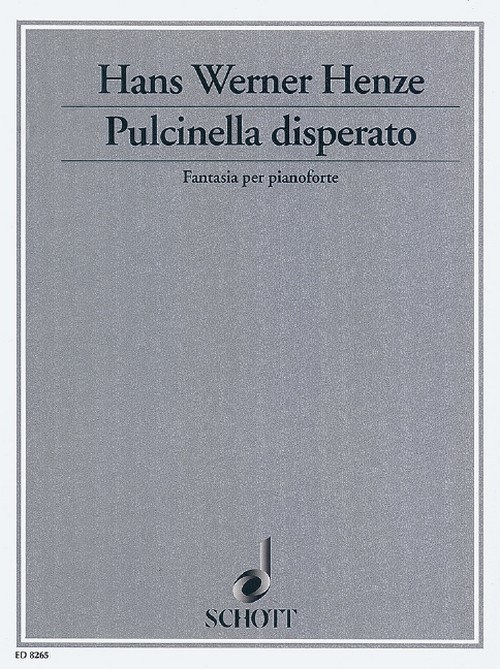 Pulcinella disperato, Fantasia per pianoforte. 9790001084314