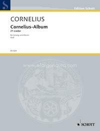 Cornelius-Album, 21 Songs, voice and piano. 9790001152914