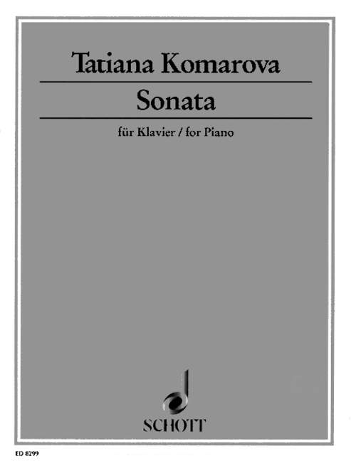 Sonata, piano