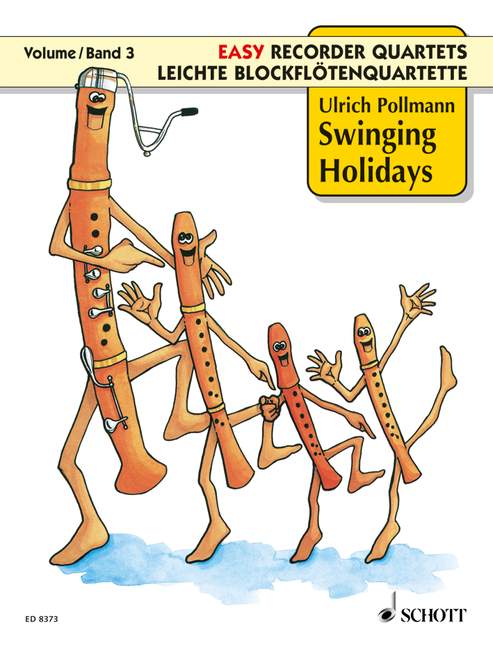 Swinging Holidays, 4 recorders (SATB od. AATB), performance score